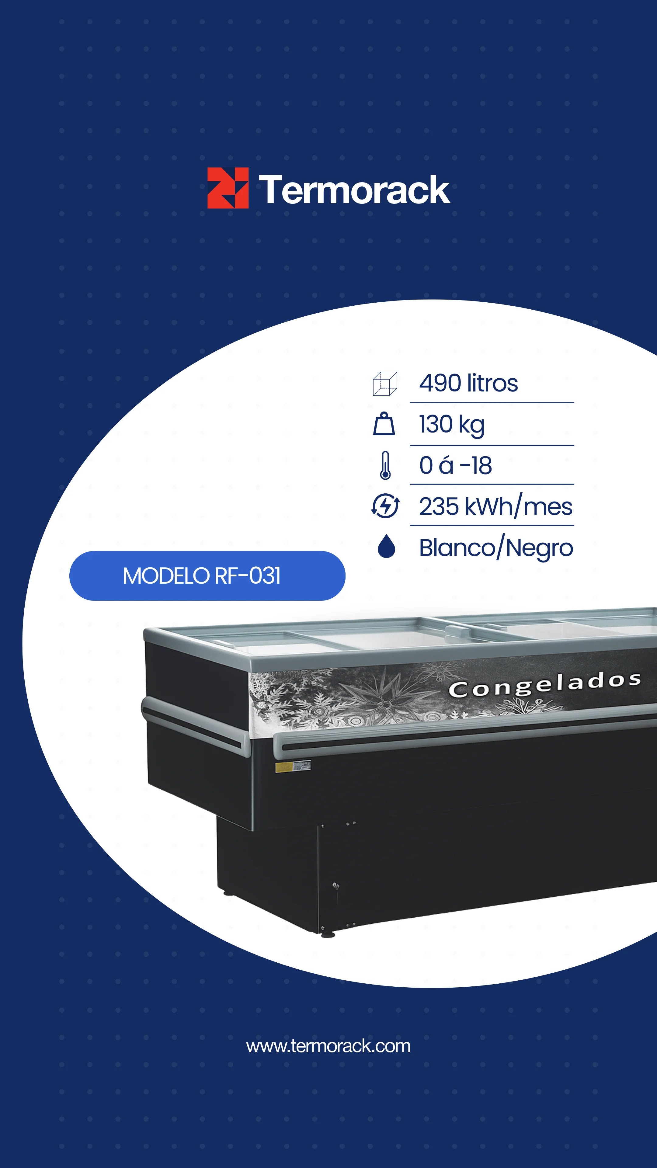 Conservador Baja Temperatura Frilux